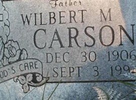 Wilbert M. Carson Wilbert M. Carson