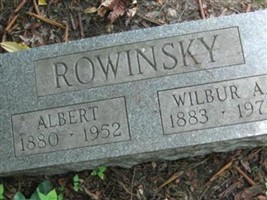 Wilbur A Rowinsky Wilbur A Rowinsky