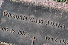 Wilburn Cass Adams, Jr Wilburn Cass Adams, Jr