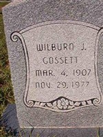 Wilburn J Gossett