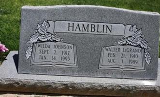 Wilda "Billie" Johnson Hamblin