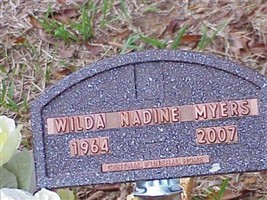 Wilda nadine Myers