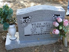 Wilda Nell Lowrimore