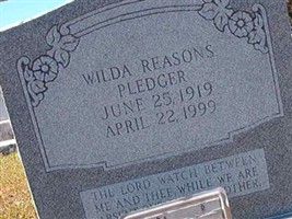Wilda Reasons Pledger Wilda Reasons Pledger