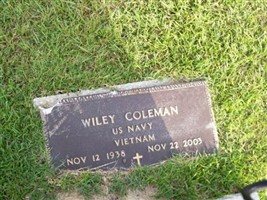 Wiley Coleman Wiley Coleman