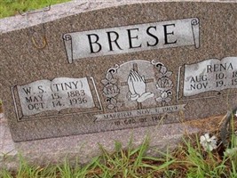 Wilford Sidney "Tiny" Brese Wilford Sidney "Tiny" Brese