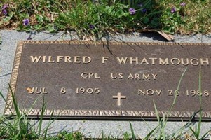 Wilfred F. Whatmough Wilfred F. Whatmough