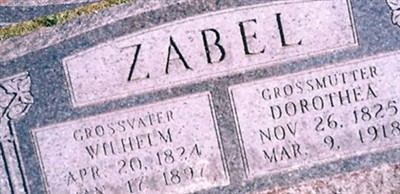 Wilhelm Zabel Wilhelm Zabel