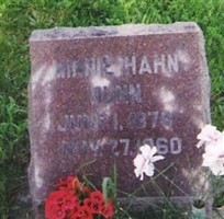 Wilhelmina Christina "Minnie" Hahn Dunn