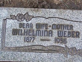 Wilhelmina Frederica Sonberg Weber Wilhelmina Frederica Sonberg Weber