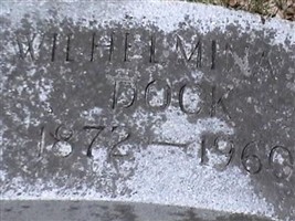 Wilhelmina Matilda Dock