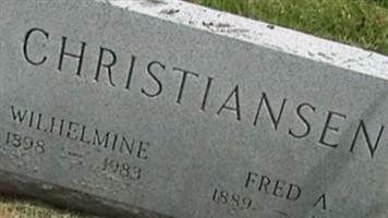 Wilhelmine Christiansen Wilhelmine Christiansen