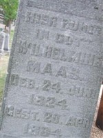 Wilhelmine Henriette Fischer Maas Wilhelmine Henriette Fischer Maas