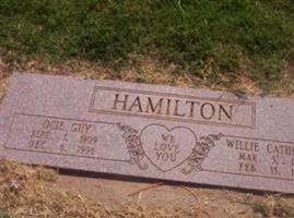 Wilhemina Catherine ""Willie"" Gaebler Hamilton