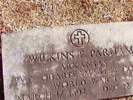 Wilkins F Parham Wilkins F Parham