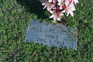 Willa Pearline Sims