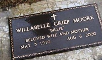 Willabelle "Billie" Griep Moore
