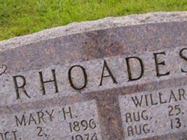 Willard B. Rhoades Willard B. Rhoades
