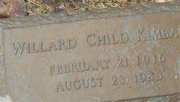 Willard Child Kimball