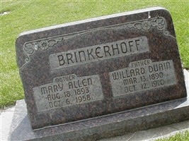 Willard Duain Brinkerhoff Willard Duain Brinkerhoff