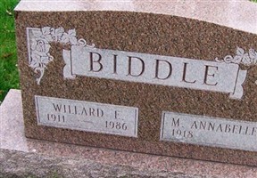 Willard E Biddle Willard E Biddle