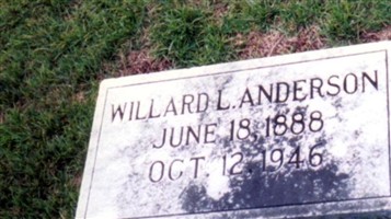 Willard Lovelace Anderson Willard Lovelace Anderson