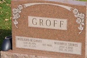 Willard M Groff