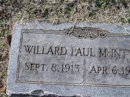 Willard Paul McIntyre