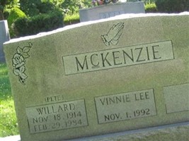 Willard "Pete" McKenzie Willard "Pete" McKenzie