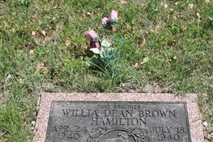Willia Dean Brown Hamilton