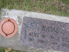 William A "Bill" Hasse
