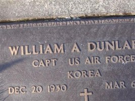 William A Dunlap, Jr William A Dunlap, Jr