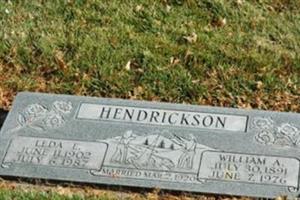 William A Hendrickson
