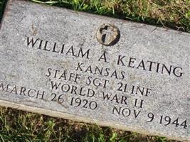 William A Keating