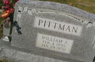 William A Pittman