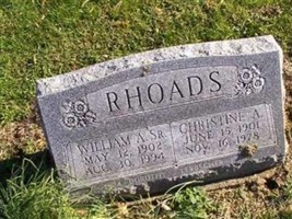 William A Rhoads, Sr