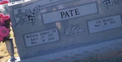 William Albert Pate, III