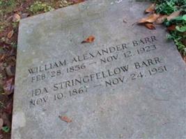 William Alexander Barr, Sr