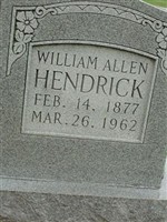 William Allen Hendrick William Allen Hendrick