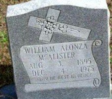 William Alonza McAllister William Alonza McAllister