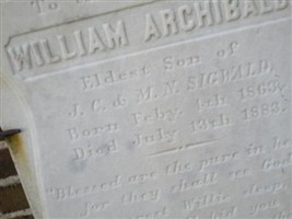 William Archibald Sigwald William Archibald Sigwald