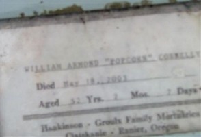 William Armond "Popcorn" Connelly