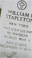William B Stapleton William B Stapleton