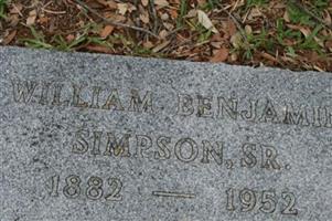 William Benjamin Simpson, Sr