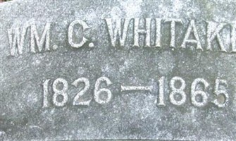 William C Whitaker William C Whitaker