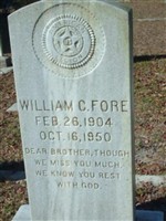 William Carl Fore William Carl Fore