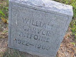 William Carver Antoine William Carver Antoine