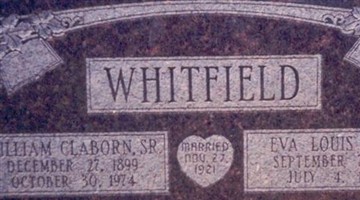 William Claborn Whitfield, Sr William Claborn Whitfield, Sr