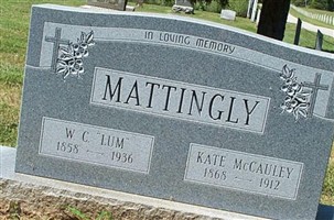 William Columbus "Lum" Mattingly William Columbus "Lum" Mattingly