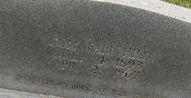 William Commodore "Com" Fairchild